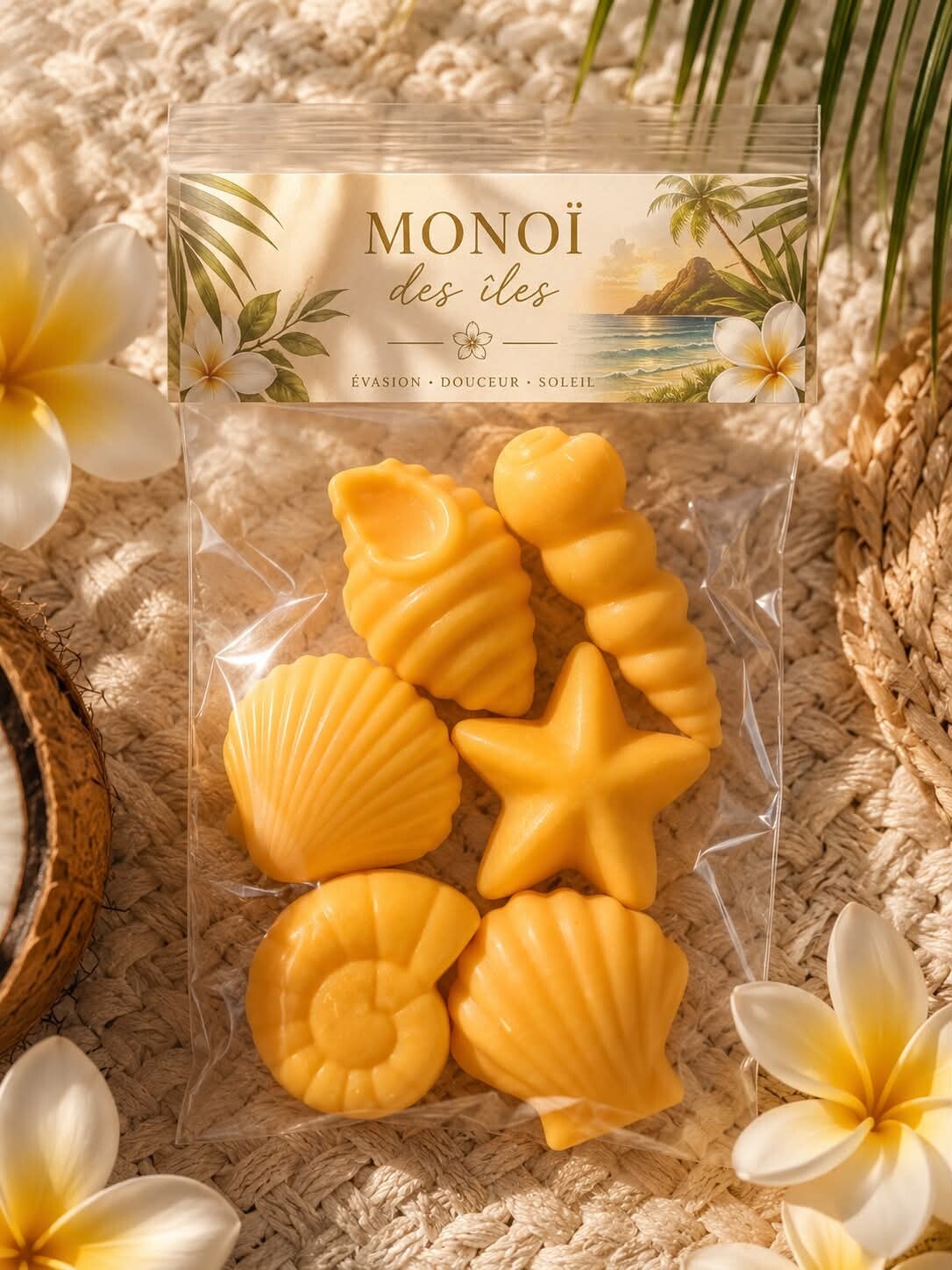Fondants monoï des îles