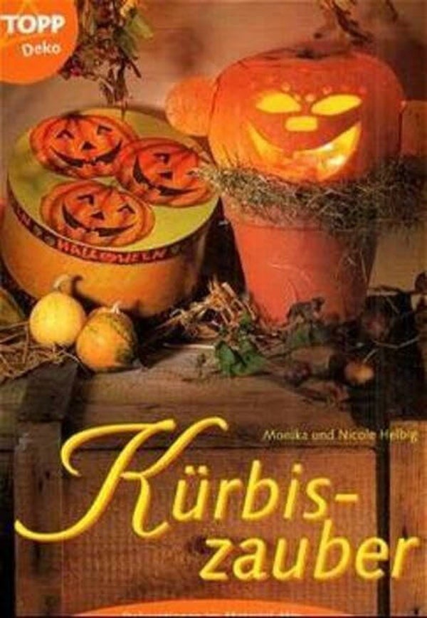 Kürbiszauber: Dekorationen im Material-Mix - citrouille - pumpkin - Topp