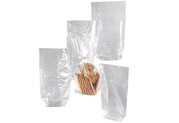 Zellglasbeutel transparent 10 Stück - sachet cellophane