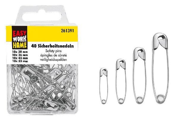 Sicherheitsnadeln sortiert - épingles nourisse - sûreté
