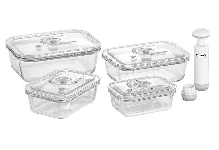 CASO Glas-Vakumierdosen - boites vacuum 4p