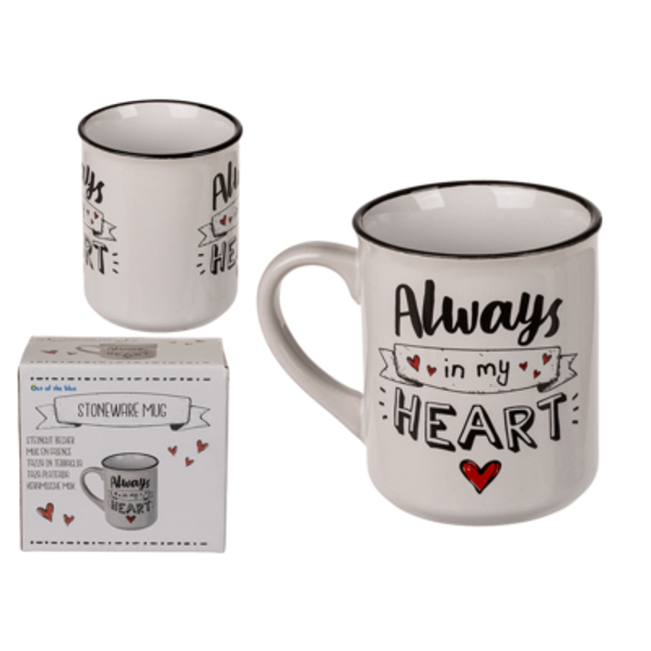 Becher, Always in my Heart - mug coeur
