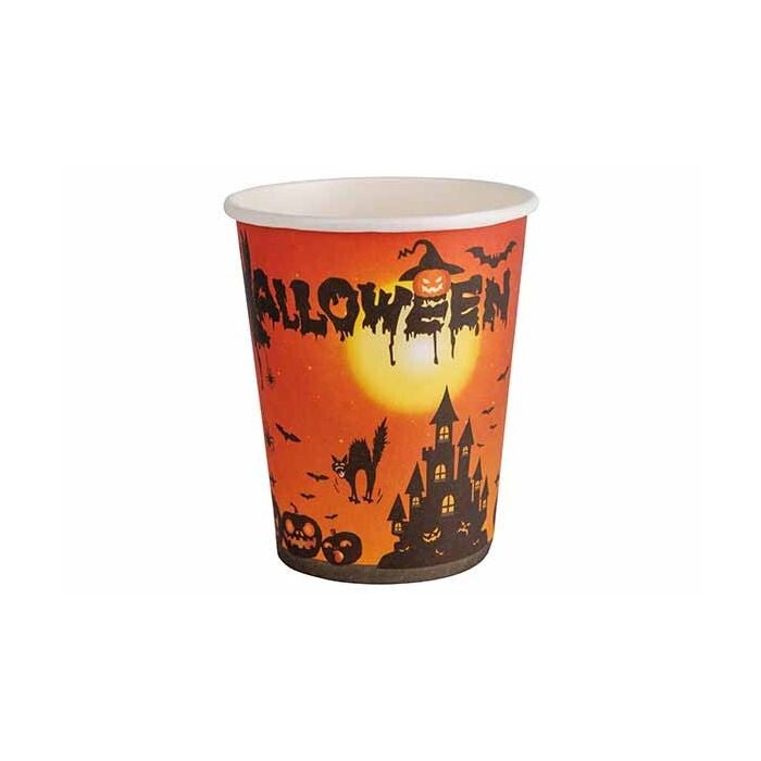 Becher Set Halloween - gobelets carton - paper cups