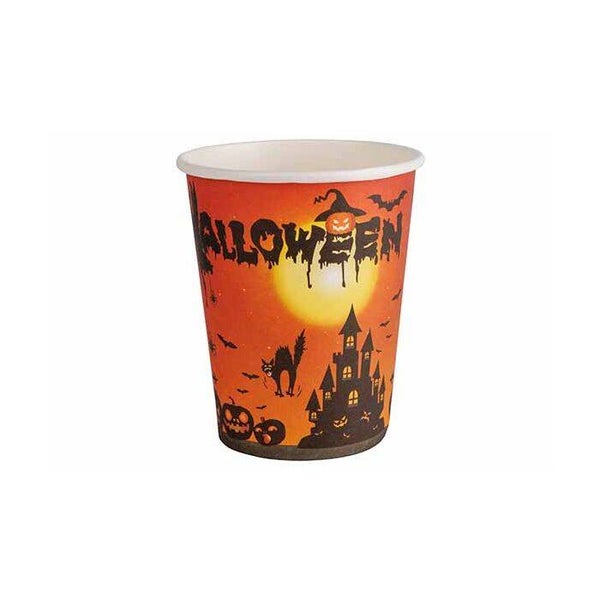 Becher Set Halloween - gobelets carton - paper cups