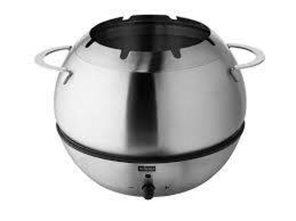 Service à fondue Hot`Bowl électrique Stockli Set Fleischfondue réchaud heater