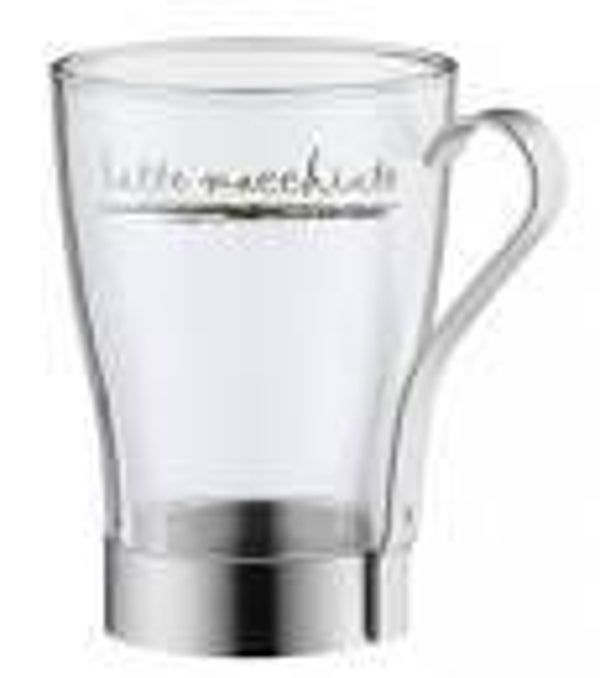 WMF Latte Macchiato Mug - Single Glass / inox - tasse
