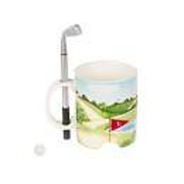 Golfset für den Schreibtisch – Kaffeetasse Golfplatz - mug - tasse - stylo - Becher