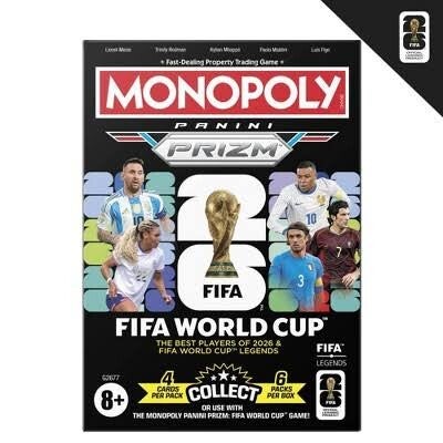FIFA World Cup Trading Cards Booster Box | Current Stars ... Monopoly