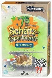 PhänoMINT - 75 supercoole Schätz-Experimente für unterwegs - Moses