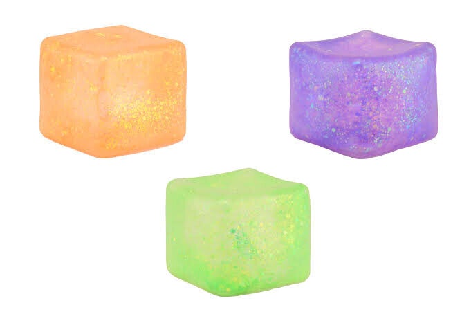 Squish XXL Slow-Rise-Squeeze-Würfel - dé - cube - dice - quetsch anti stress