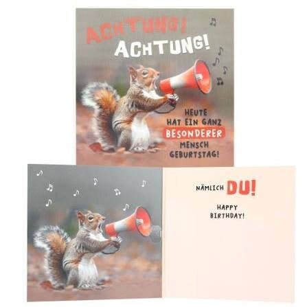 Depesche 3D Musikkarten - cartes de voeux musicale 3D - wish / greeting card 3D