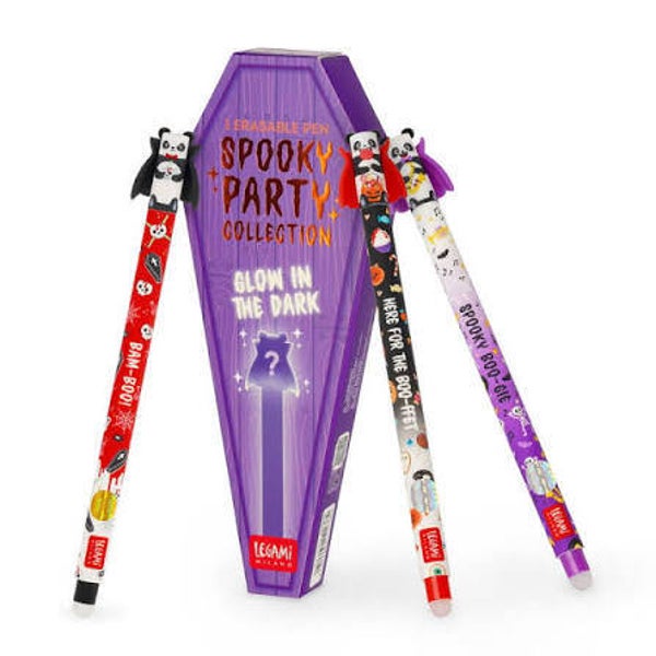 Legami Halloween stylo effaçable - erasable pen - löschbarer Kugelschreiber