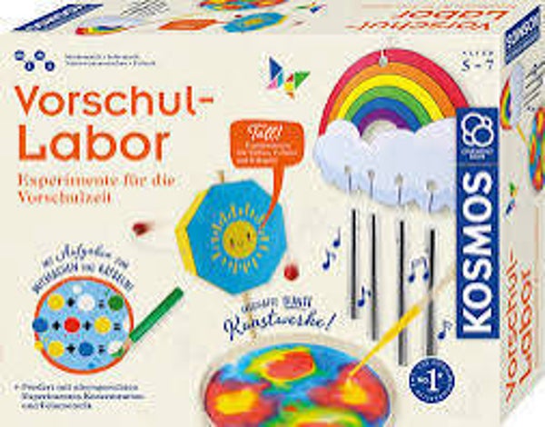 Vorschul-Labor Experimente für die Vorschulzeit - Kosmos - expériments maternelle