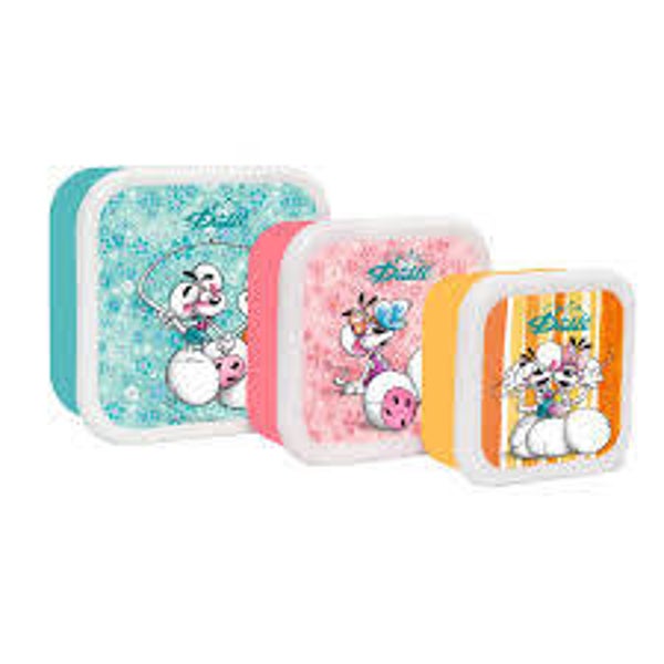 Diddl Snackboxes - boites à gouter - Snackboxen - lunchbox set