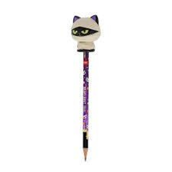 Crayon avec Anti-stress Halloween Mummy Cat « Nine Lives Later » - Squeezies halloween - Bleistift - pencil