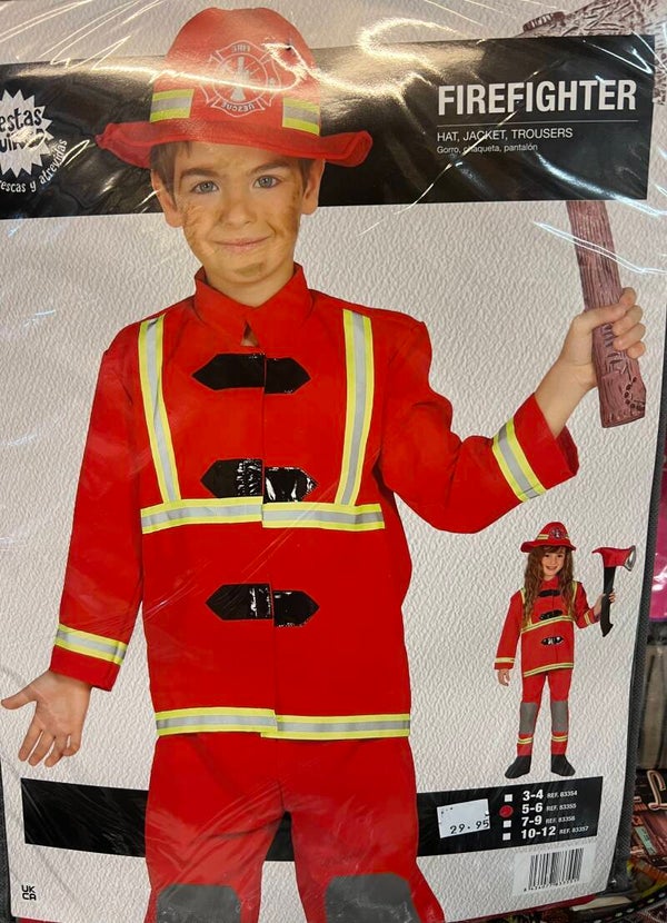 Pompier costume - Firefighter - Feuerwehrmann/ frau