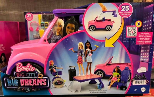 Barbie en cabriolet