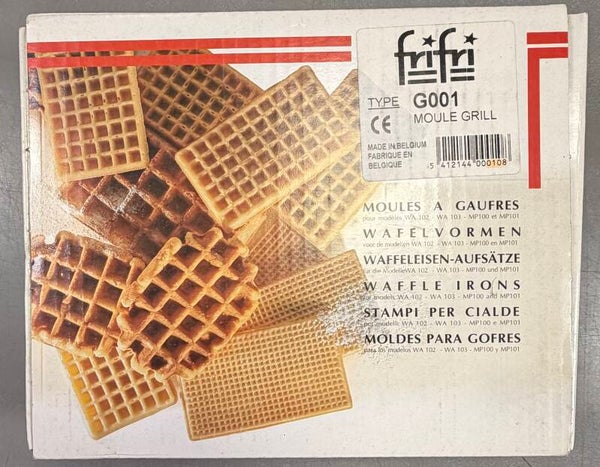 Frifri plaques grill - moules - Grillplatten - grill iron - promo