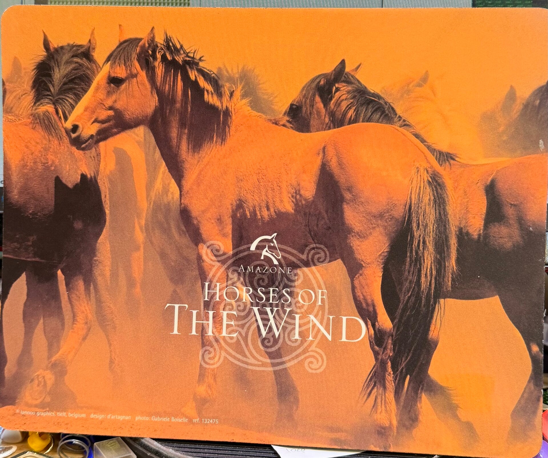 Mousepad cheval Horses of the Wind - Pferd - Amazone