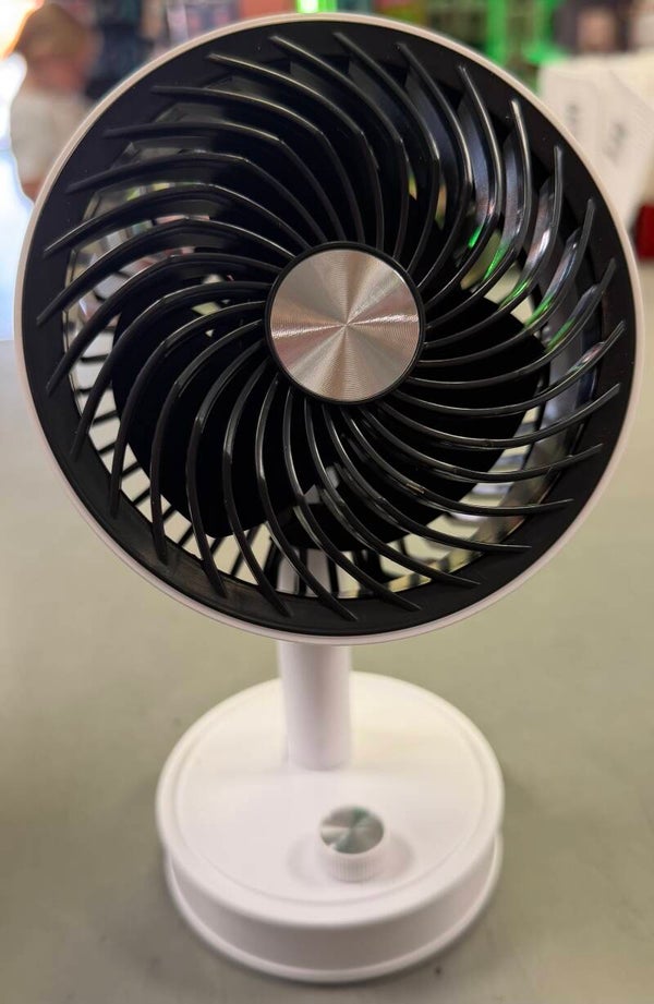 Ventilator de table blanc/noir - Tischventilator USB