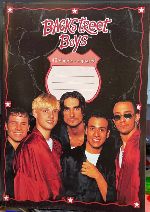Backstreet Boys Heft A4 - cahier - notebook