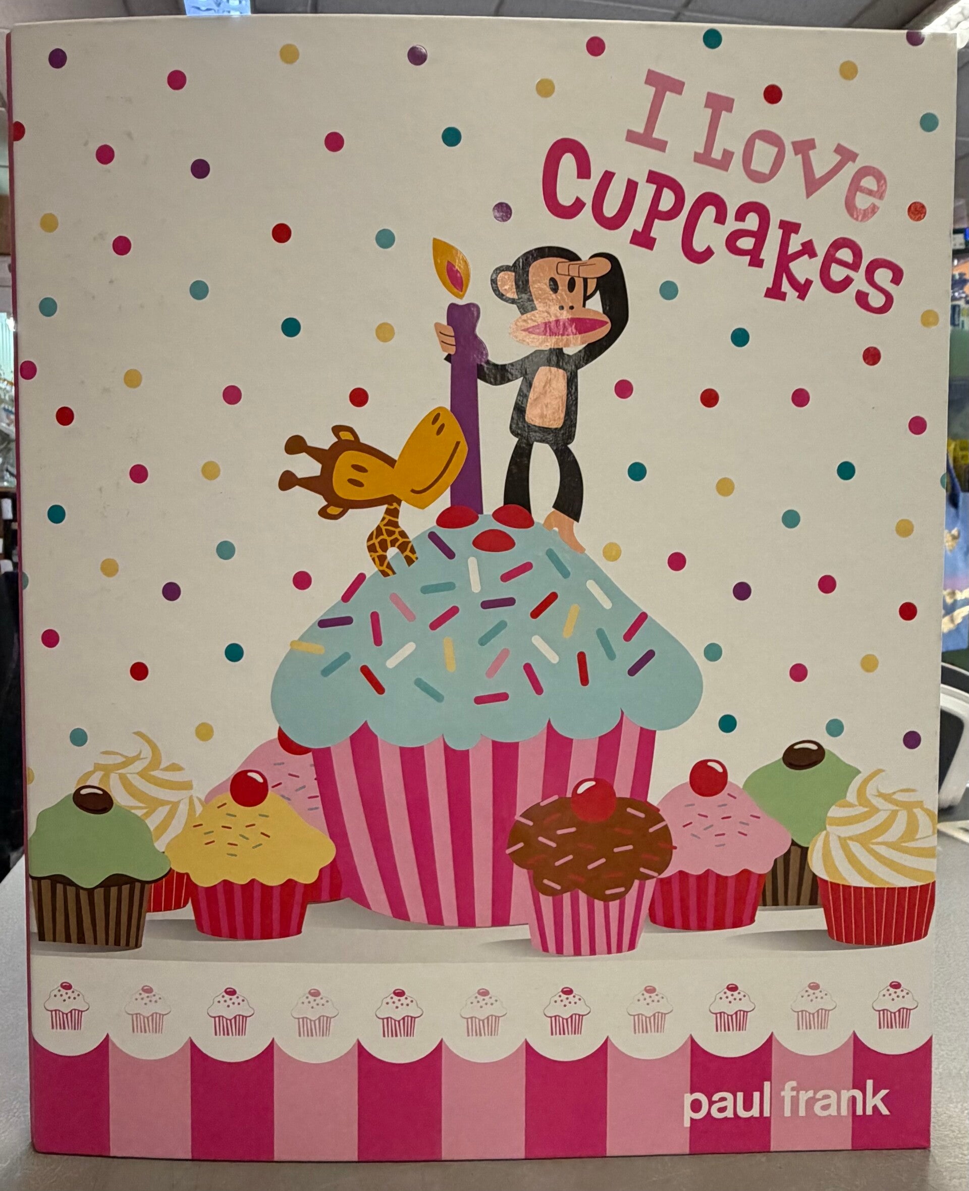 Classeur singe Cupcakes - Ordner Affe Giraffe muffin - Rezeptheft
