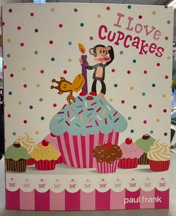 Classeur singe Cupcakes - Ordner Affe Giraffe muffin - Rezeptheft