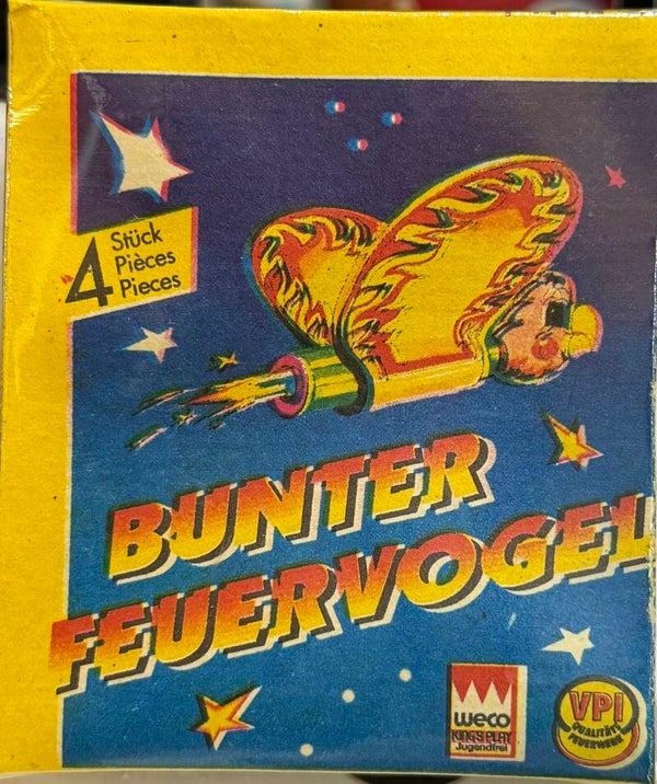 Weco - Bunter Feuervogel - oiseau mouche - firebird