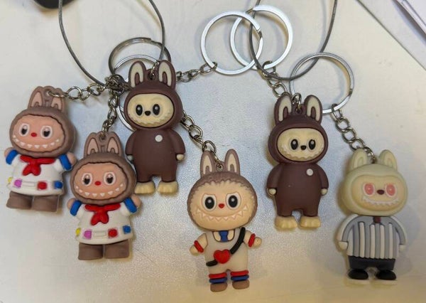 Labubu style porte-clé - key ring - Schlüsselanhänger