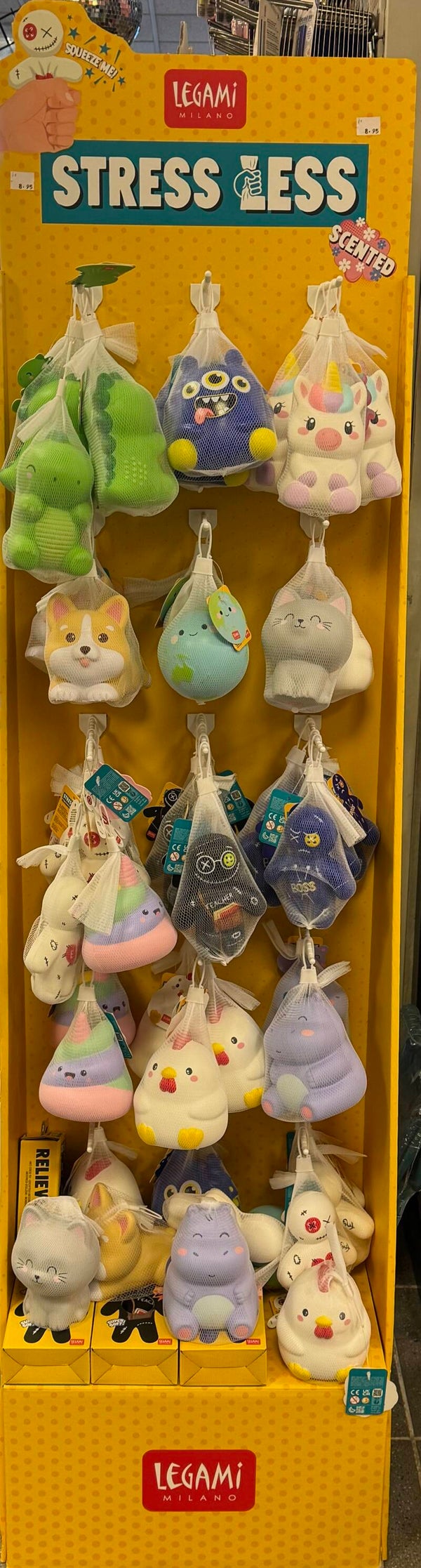 Legami Anti Stress toy animals - Tiere - animaux Squishy Halloween Dino unicorn kitty