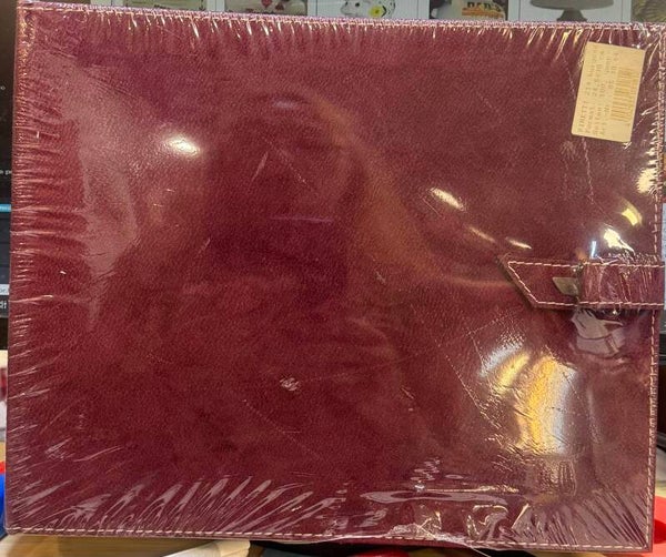 Album photos cover cuir rouge - Fotoalbum mit Leder