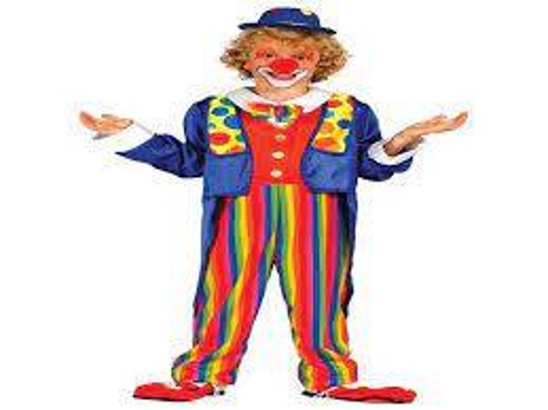 Costume de clown pour enfant 2 pièces