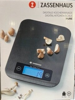 Küchenwaage Pure - Zassenhaus - balance de cuisine - digital scale 10kg