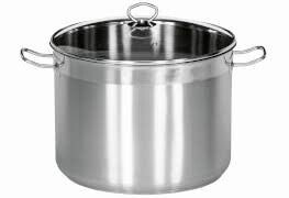 Gemüsetopf Ø32cm 20L - casserolle inox - Jumbotopf XXL