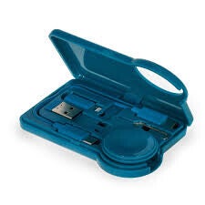 Legami SET CABLE ET ADAPTATEURS DE VOYAGE gsm - travel kit adaptor - Reiseadapter Handy