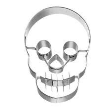 Birkmann Ausstecher Totenkopf - emporte-pièce tête de mort Halloween