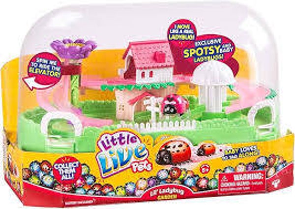 Little Live Pets 34718 - Kleiner Marienkäfer Garten Spielset-set de jeux