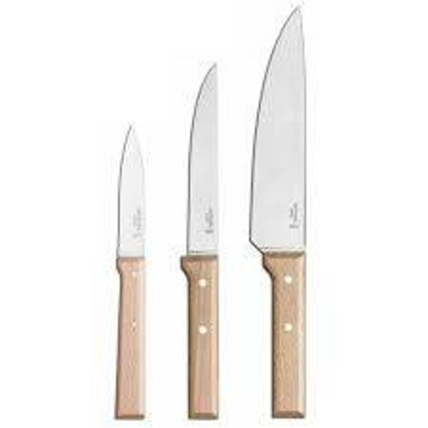 Opinel Coffret 3 couteaux cuisine - Küchenmesser Set - kitchen knife
