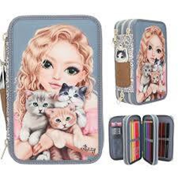 TOPModel Trousse 3 niveaux - Federmäppchen-pencil case-Federtasche