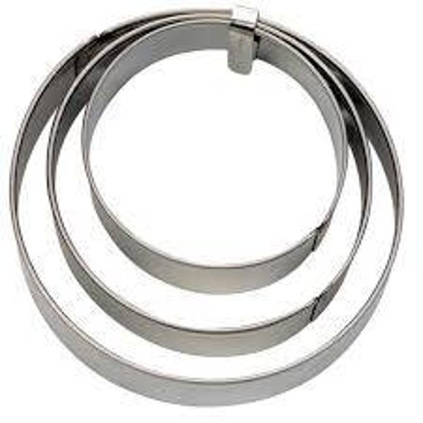Birkmann Cookie Cutter Circle Smooth 3pcs - emporte-pièces - Ausstecher Kreis