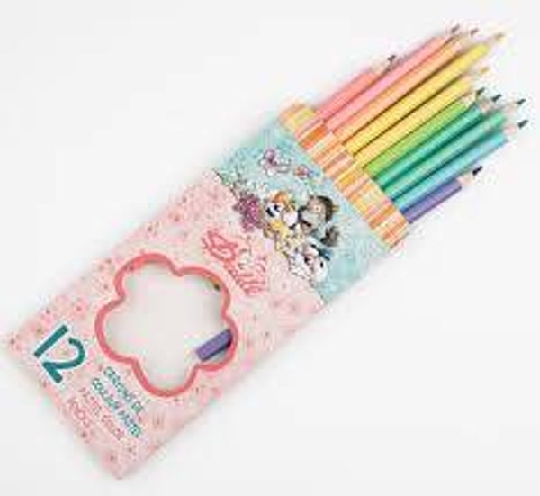 DIDDL -BOITE DE 12 CRAYONS - Buntstifte - pencil