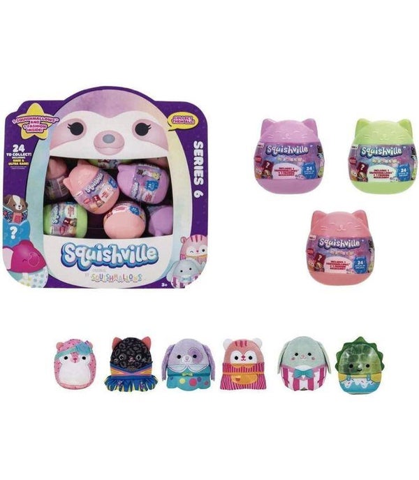 Squishville - Überraschungs 5 cm Squishmallows - surprise