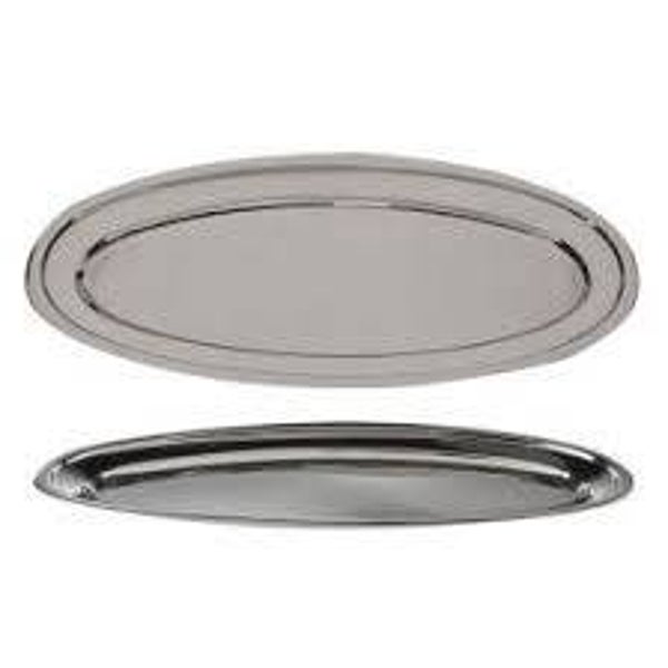 Spargelplatte 51x20cm - plat asperges - Servierplatte