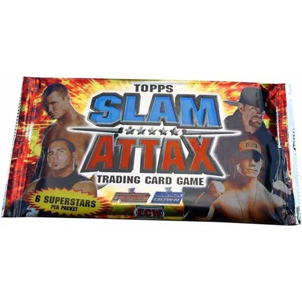 WWE Slam Attax Booster TOPPS - promo