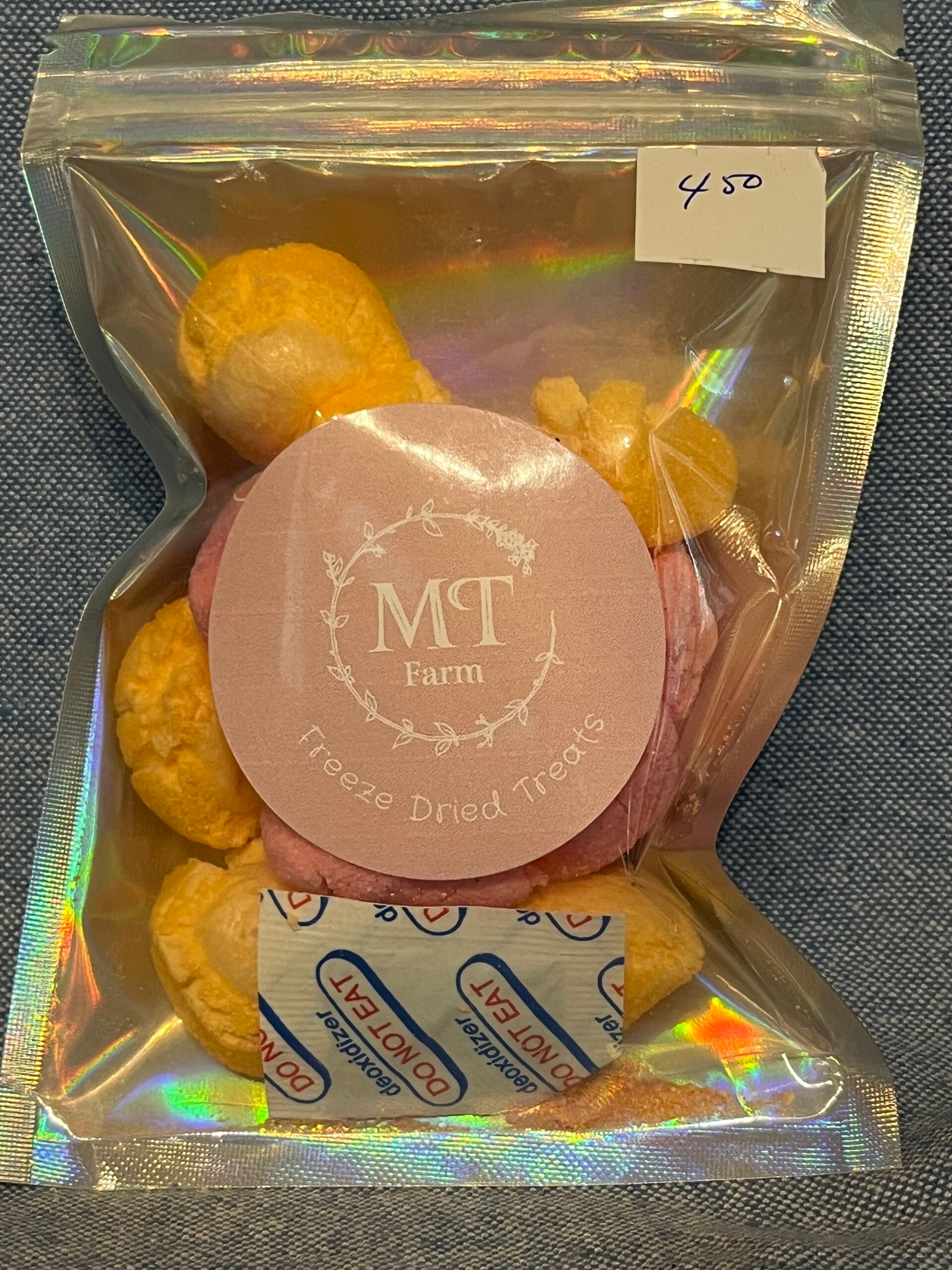 Watermelon and Peach Marshmallows
