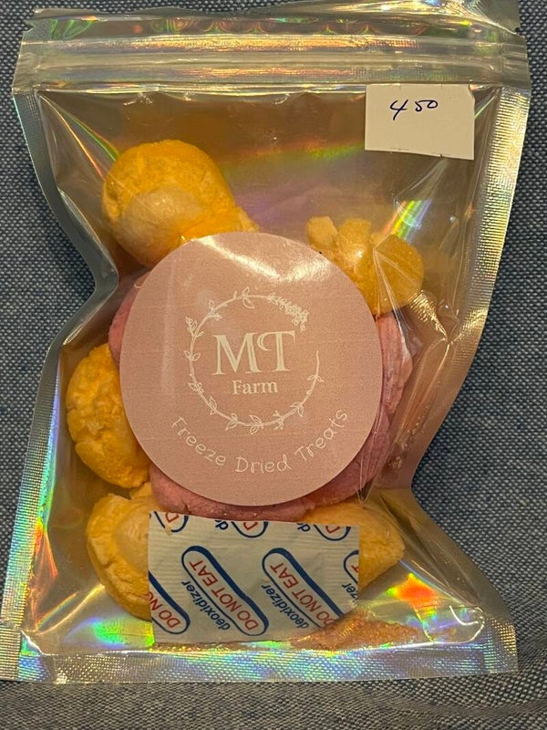 Watermelon and Peach Marshmallows