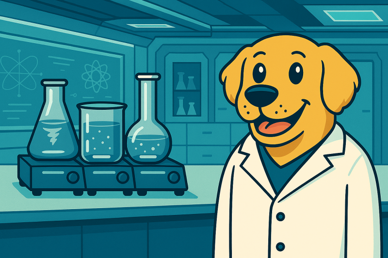Woof! Choosing the Best Glassware for a Magnetic Stirrer Argon The Science Dog
