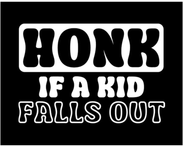 Honk Premium Vinyl Funny Decal