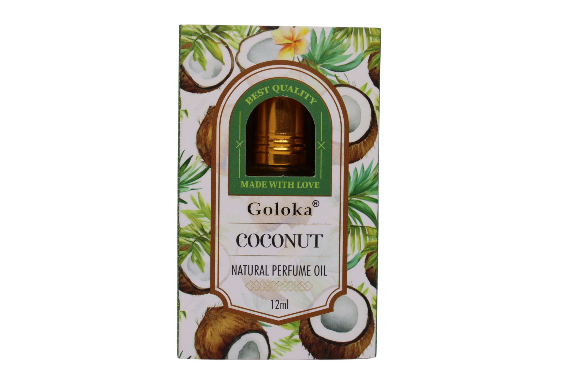 Huile Parfumée Roll-On – Noix de Coco