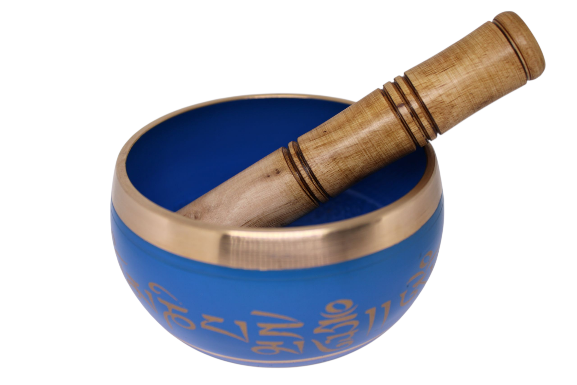 Bol Chantant Tibétain Bleu